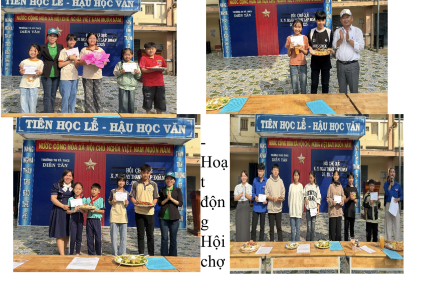  BẢN TIN CHÀO MỪNG KỈ NIỆM 94 NĂM NGÀY THÀNH LẬP ĐOÀN THANH NIÊN CỘNG SẢN HỒ CHÍ MINH. CHƯƠNG TRÌNH NGOẠI KHÓA “HỘI CHỢ QUÊ”