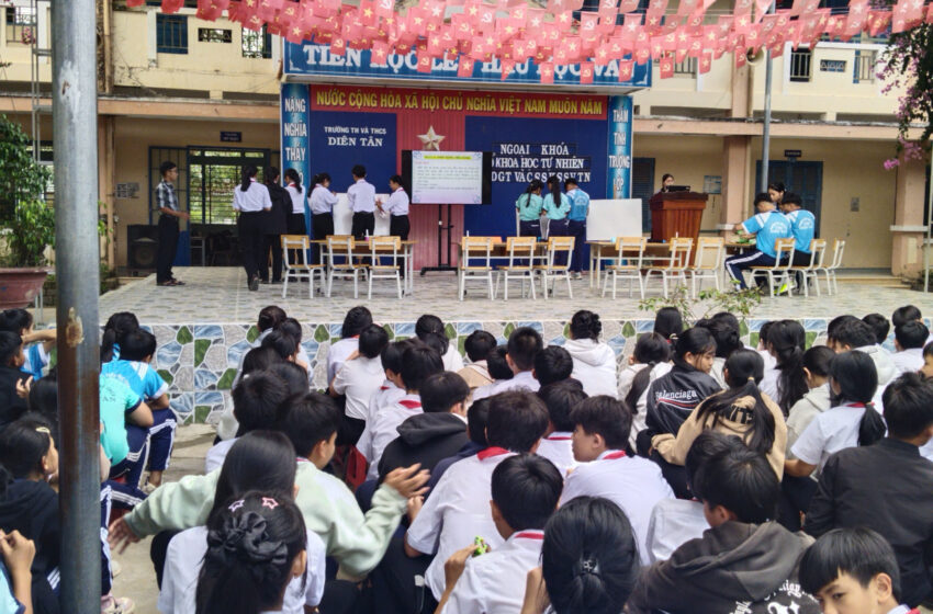  BẢN TIN HOẠT ĐỘNG NGOẠI KHÓA CHỦ ĐỀ: “GIÁO DỤC GIỚI TÍNH VÀ CHĂM SÓC SỨC KHOẺ SINH SẢN TUỔI VỊ THÀNH NIÊN” TỔ KHOA HỌC TỰ NHIÊN – NĂM HỌC 2025-2026